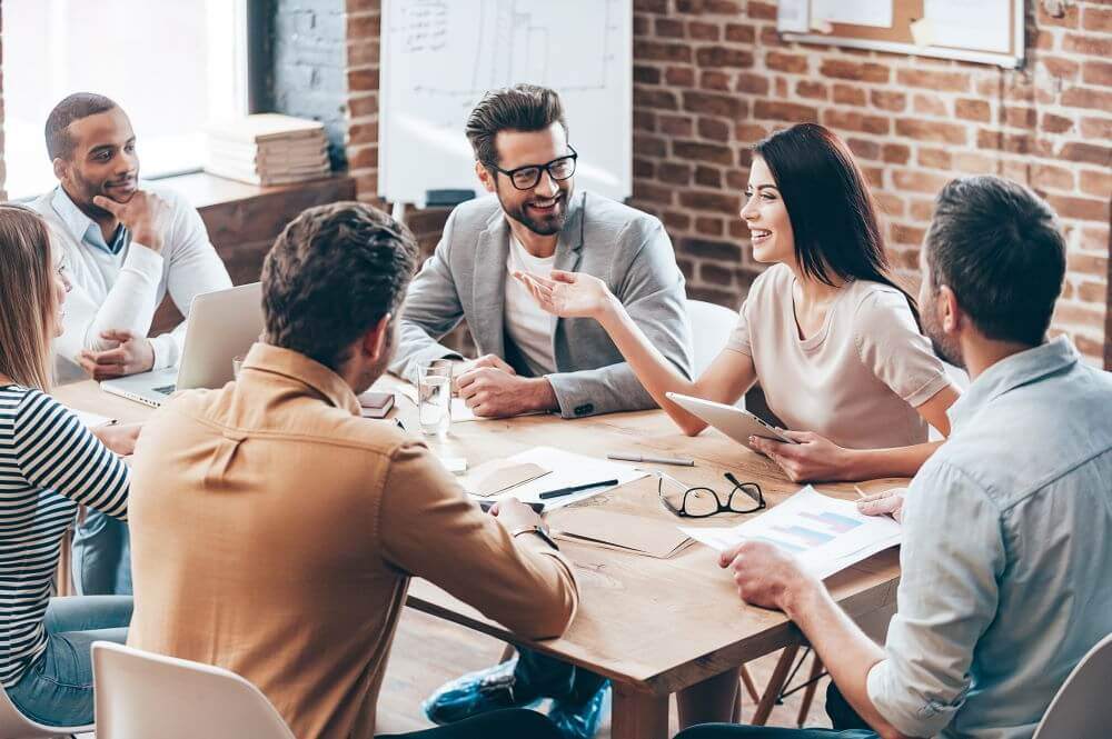 Sales and services team