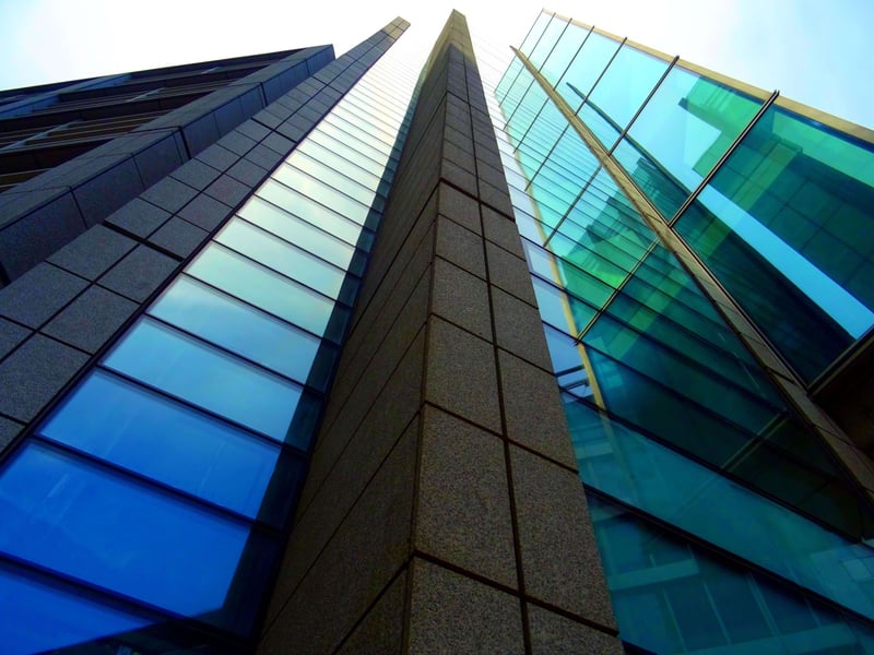 modern control tower building for IT services