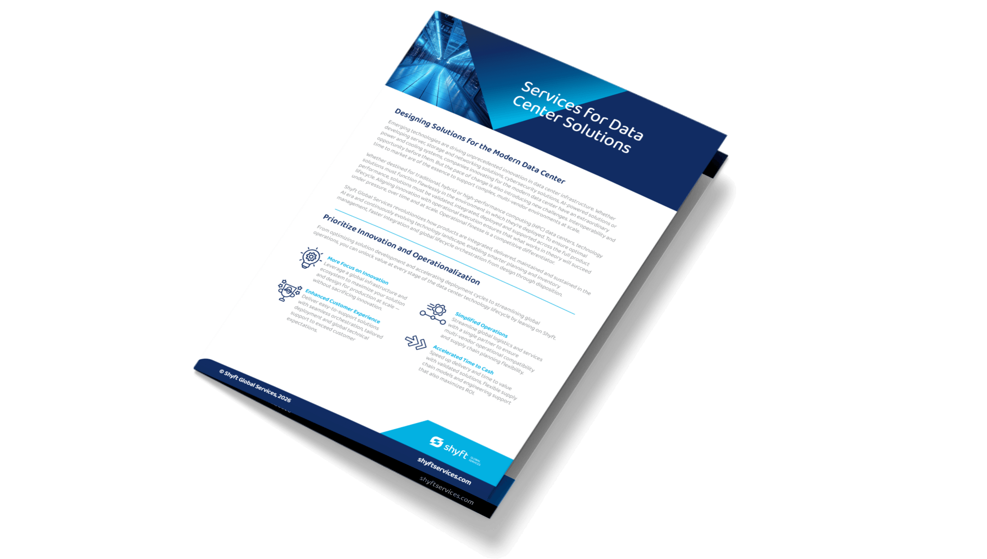 Services for Data Center Solutions            