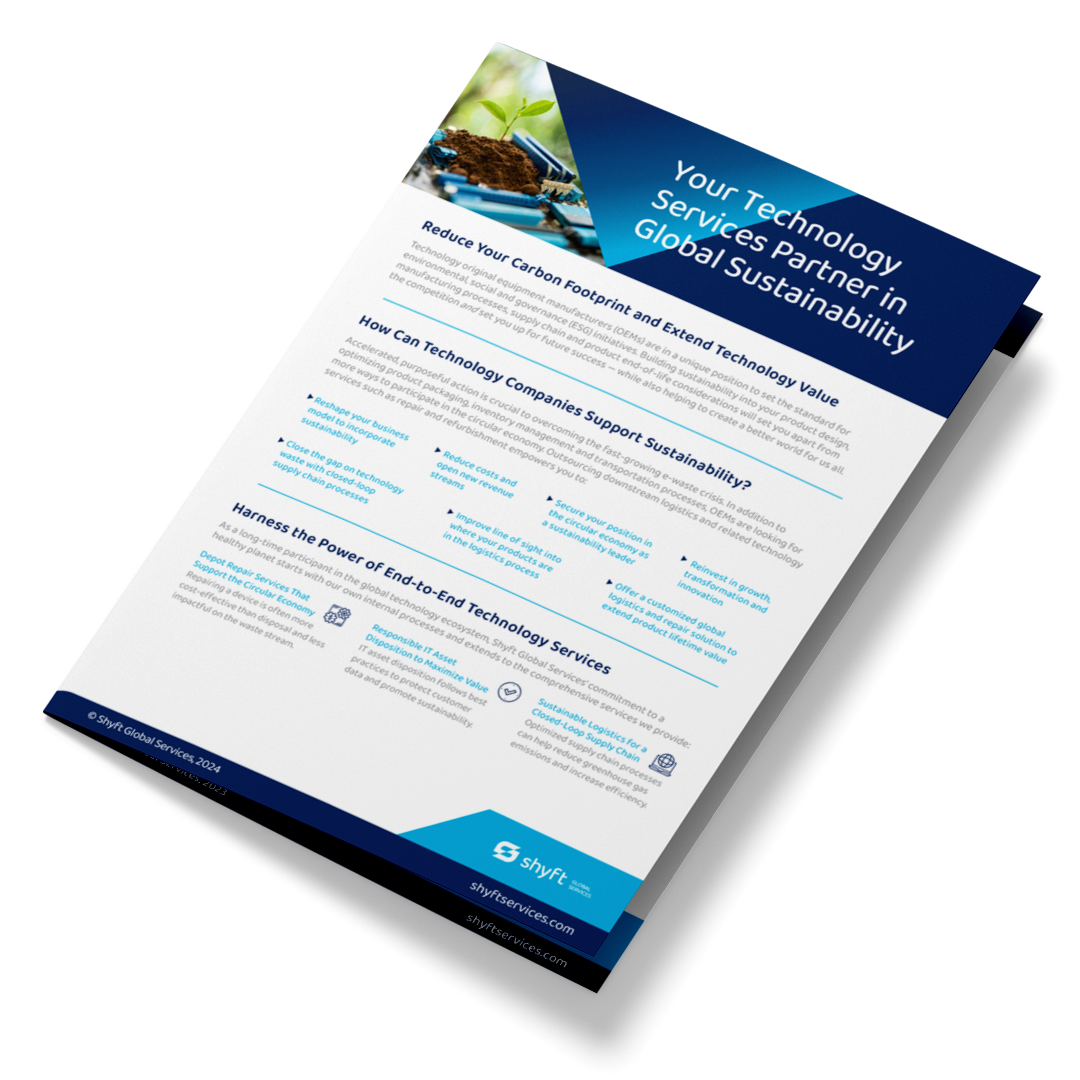 Sustainability Datasheet | Shyft Global Services